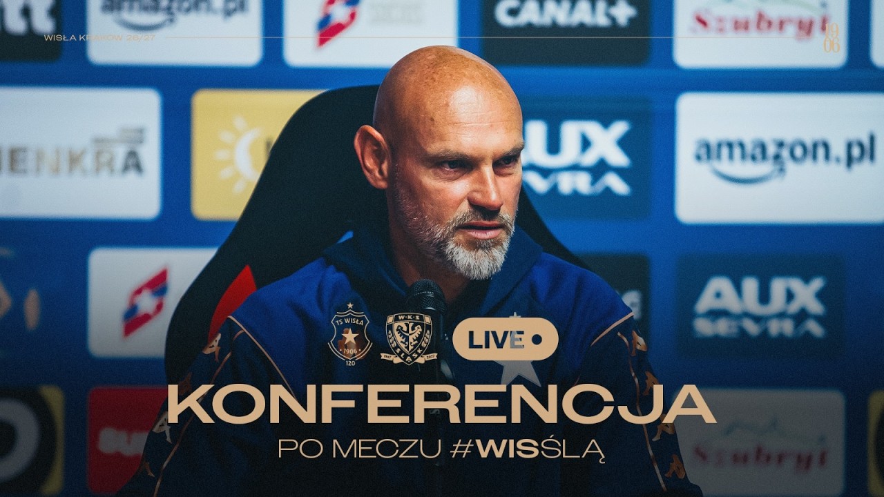 LIVE 🔵⚪🔴 Konferencja po meczu  #WISŚLĄ