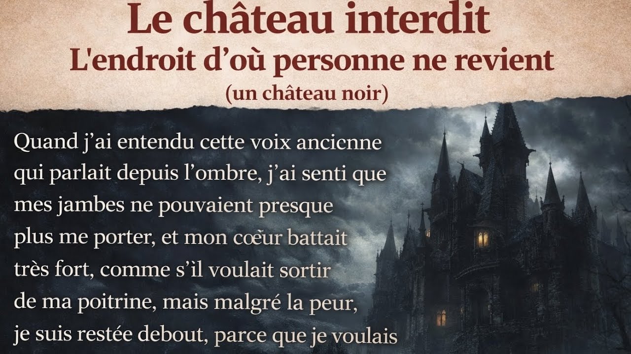P(2) Le château interdit – L’endroit d’où personne ne revient A1/A2