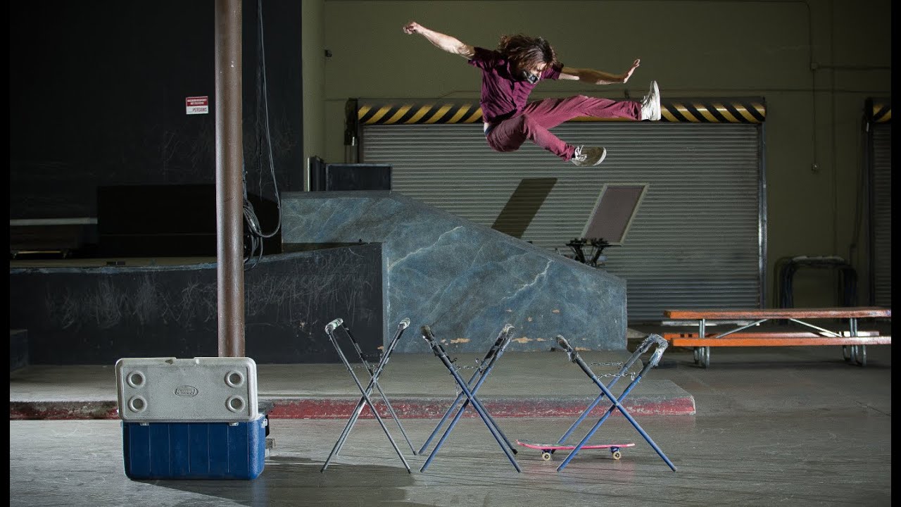 The Real Spiderman Skateboarding