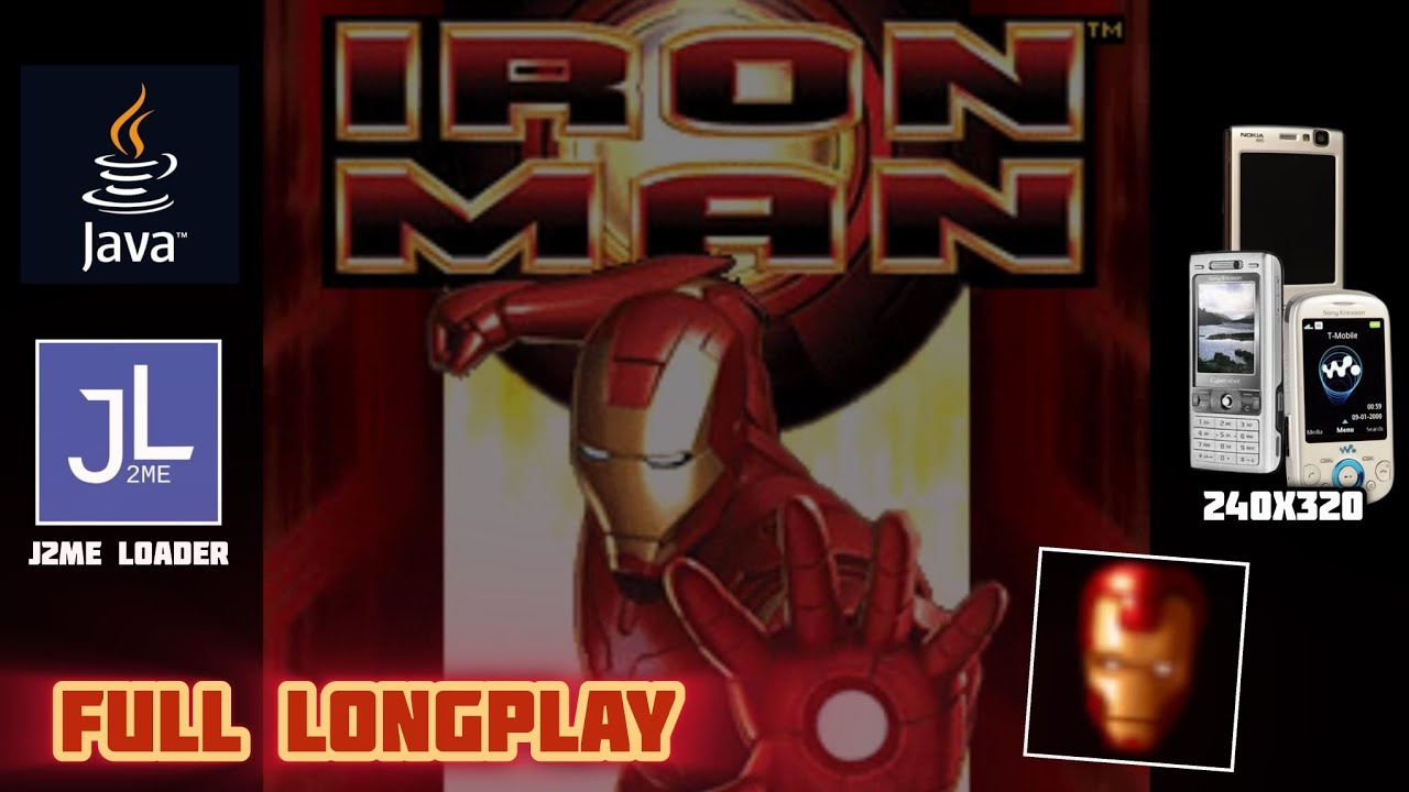 Iron Man - Longplay (J2ME / Java) | 240x320 Version, J2ME Loader