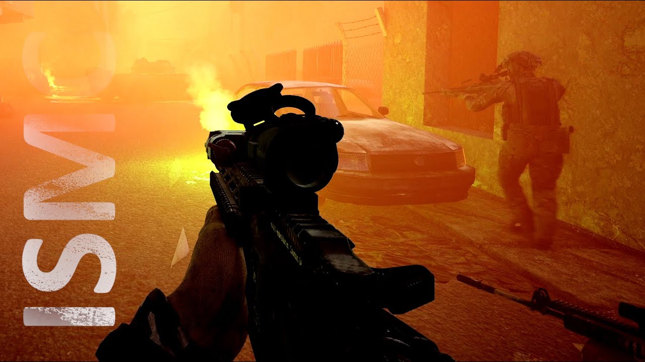 U.S.Marines sur Coastline - Insurgency Sandstorm ISMC