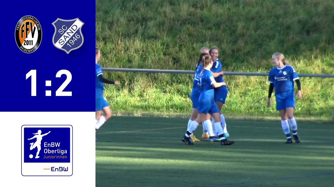 EnBW-Oberliga - B-Juniorinnen : FFV Heidenheim - SC Sand