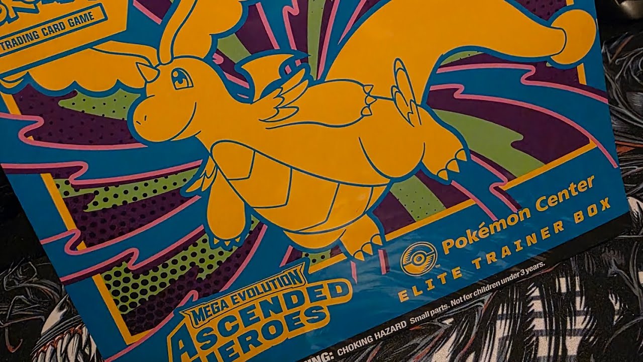 Opening an Ascended Heroes Pokemon Center ETB!! 