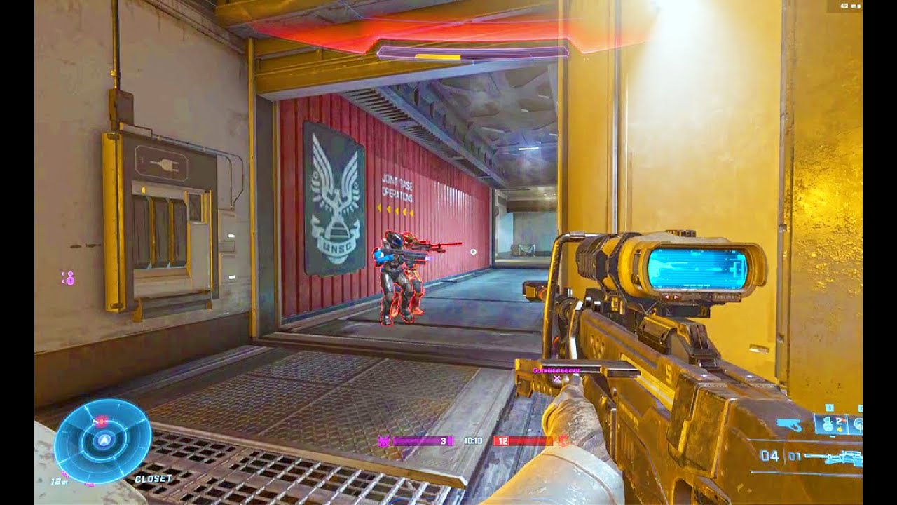 When one sniper sneaks up on two campers.