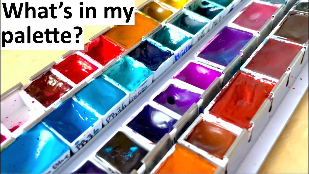 What's in My Watercolor Palette?