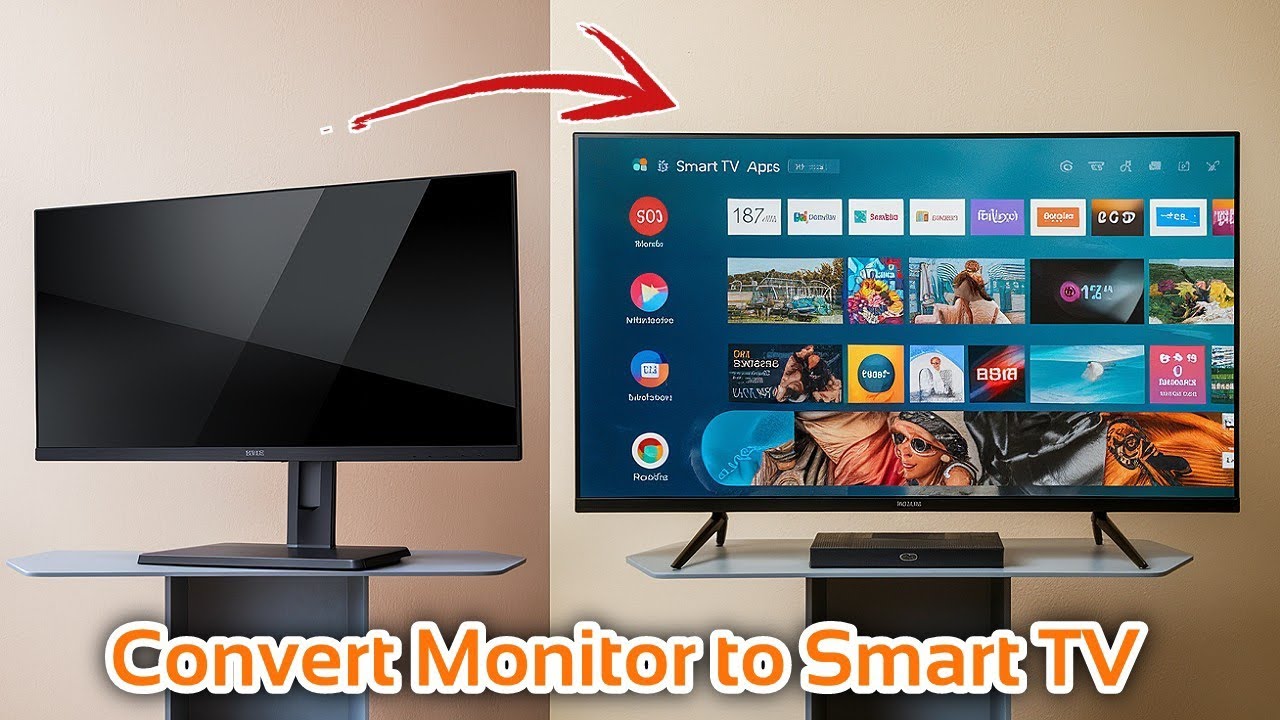 How to Convert Monitor into Smart TV