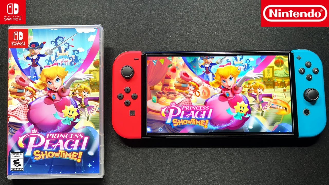 Unboxing - Princess Peach Showtime - Nintendo Switch OLED | Gameplay