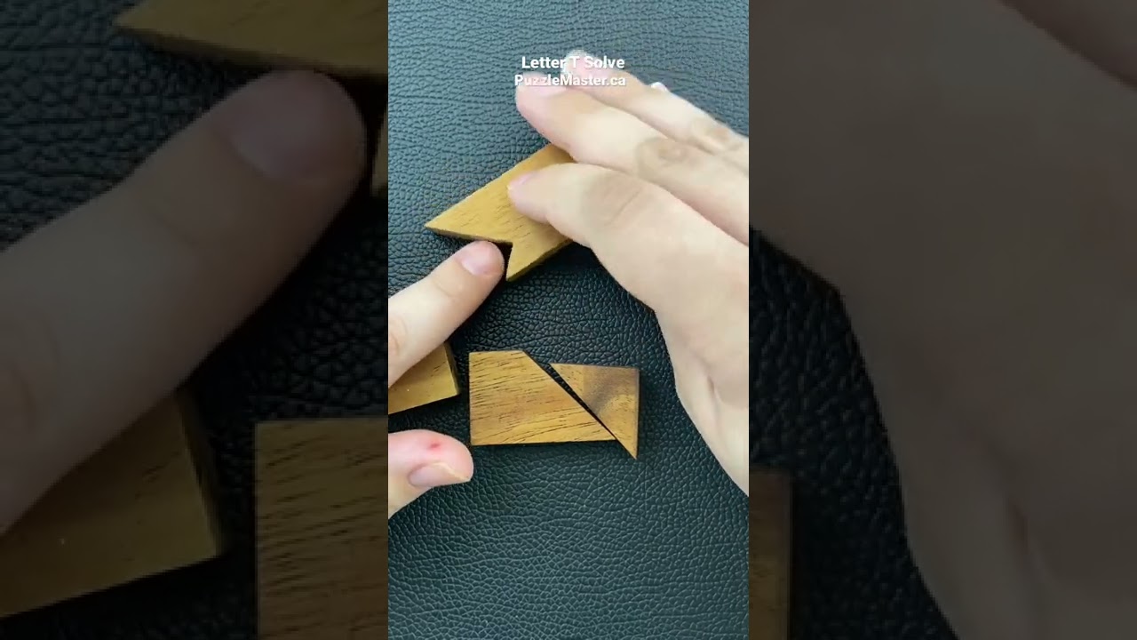 Letter &ldquo;T&rdquo; Puzzle #shorts