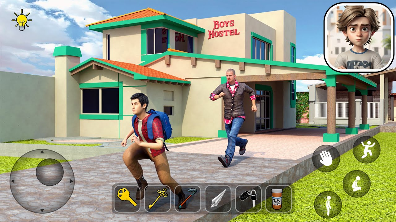 Hostel Boy Run Stealth Escape - Full Gameplay (Android)