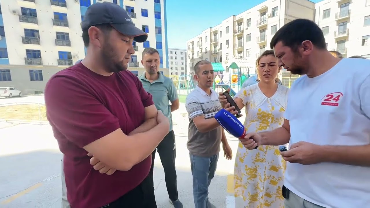 Navoiy viloyati Zarafshon shahar 13-kichik tuman 14-uy fuqarolaring murojaati