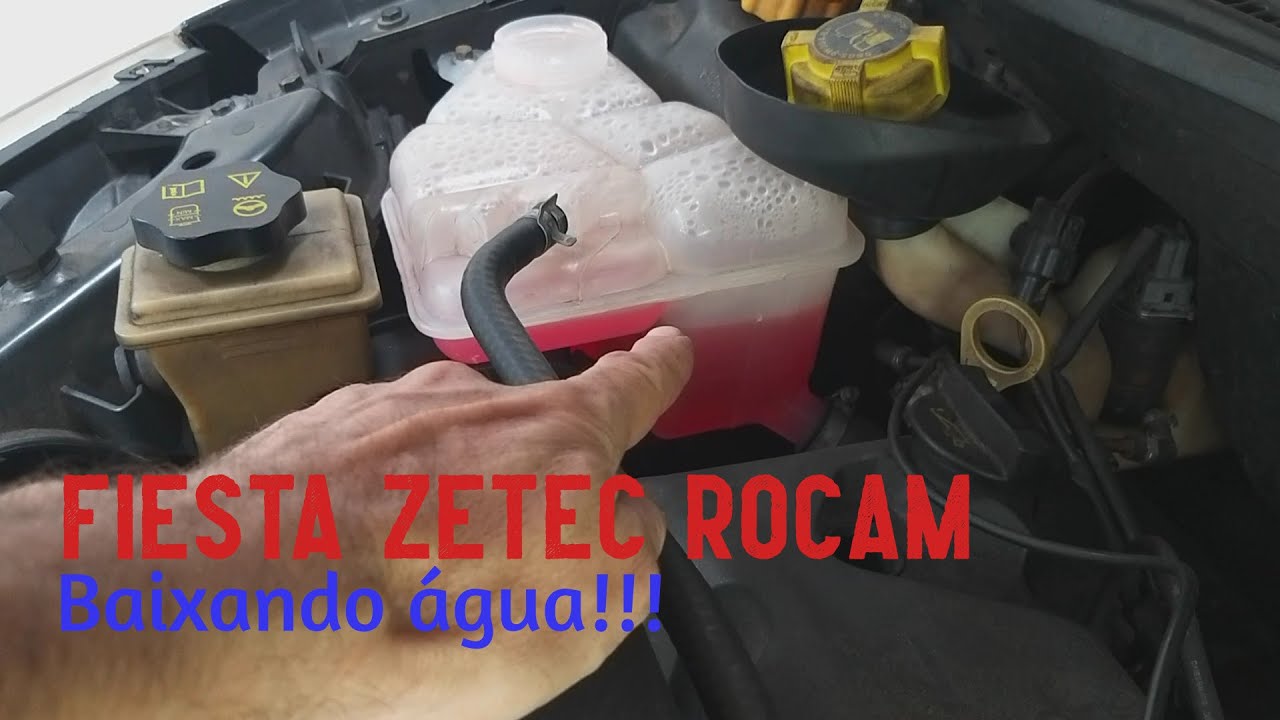 Fiesta Zetec Rocam baixando água??? Trocar vedações e mangueiras.