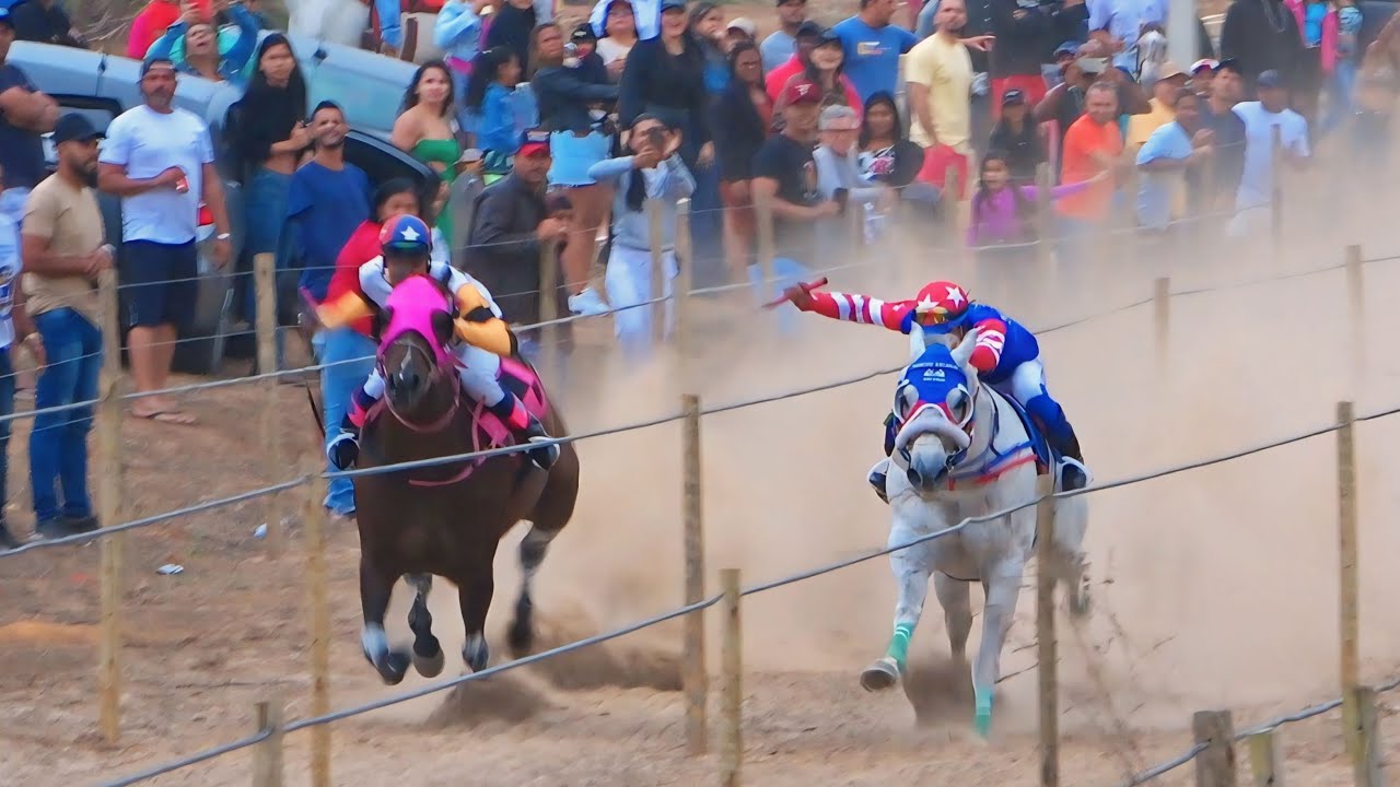 GP em IBIRAPUÃ/BA - Corrida de Cavalos - Final sensacional!