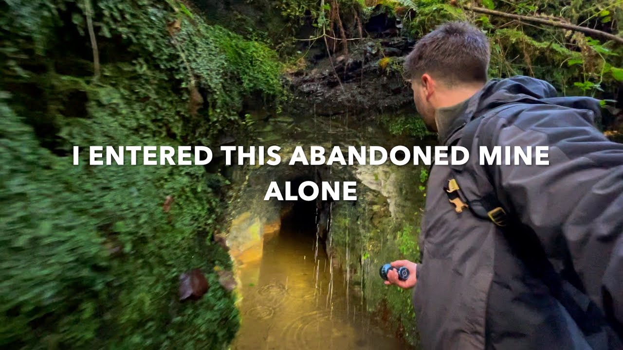 HIDDEN HOLE | ABANDONED MINE IN THE WOODS #abandonedmines #abandoned #cornwall