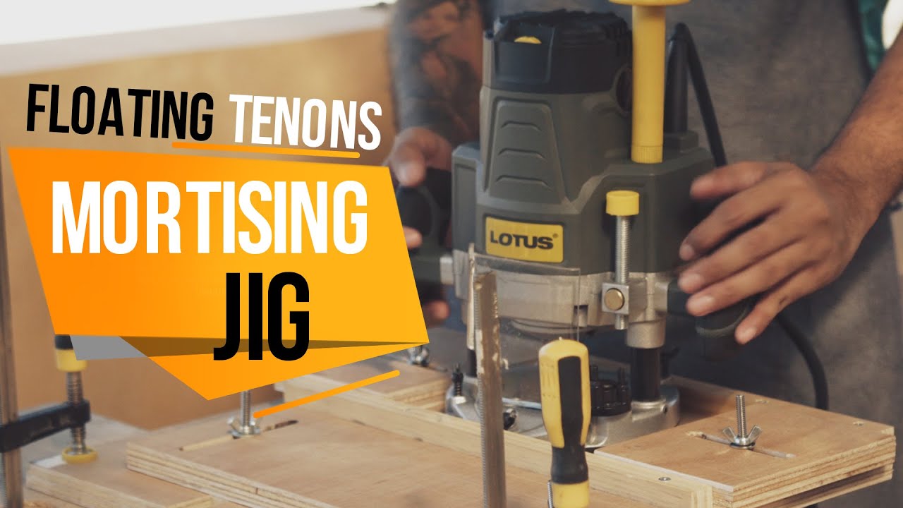How to make DIY Mortising JIG - You dont need Festool Domino