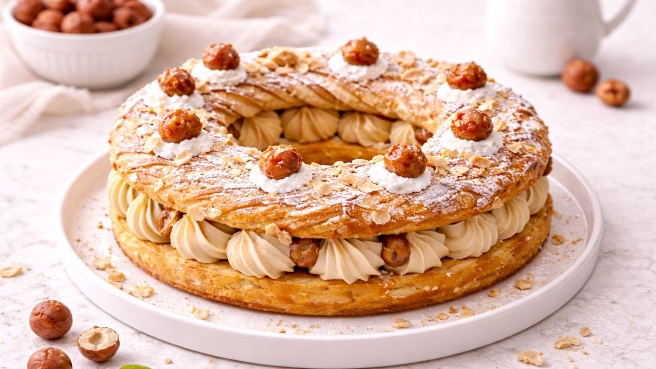 Paris-Brest traditionnel facile et gourmand