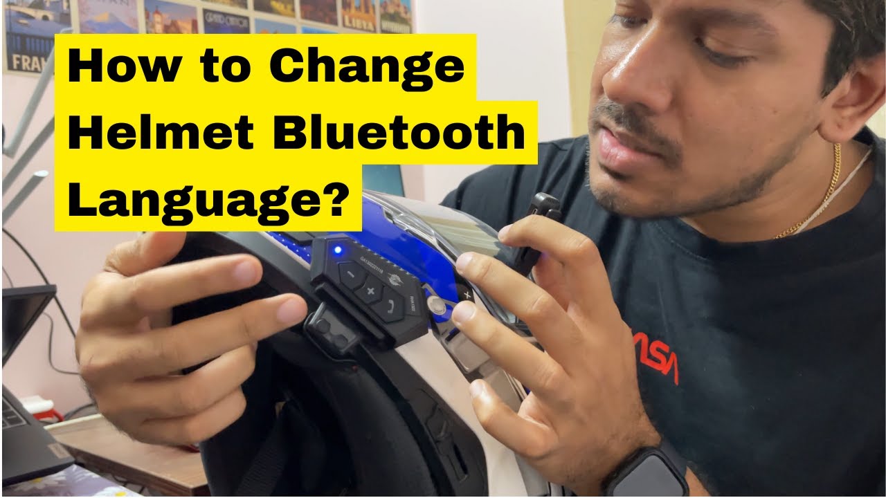 How to Change Helmet Bluetooth Language