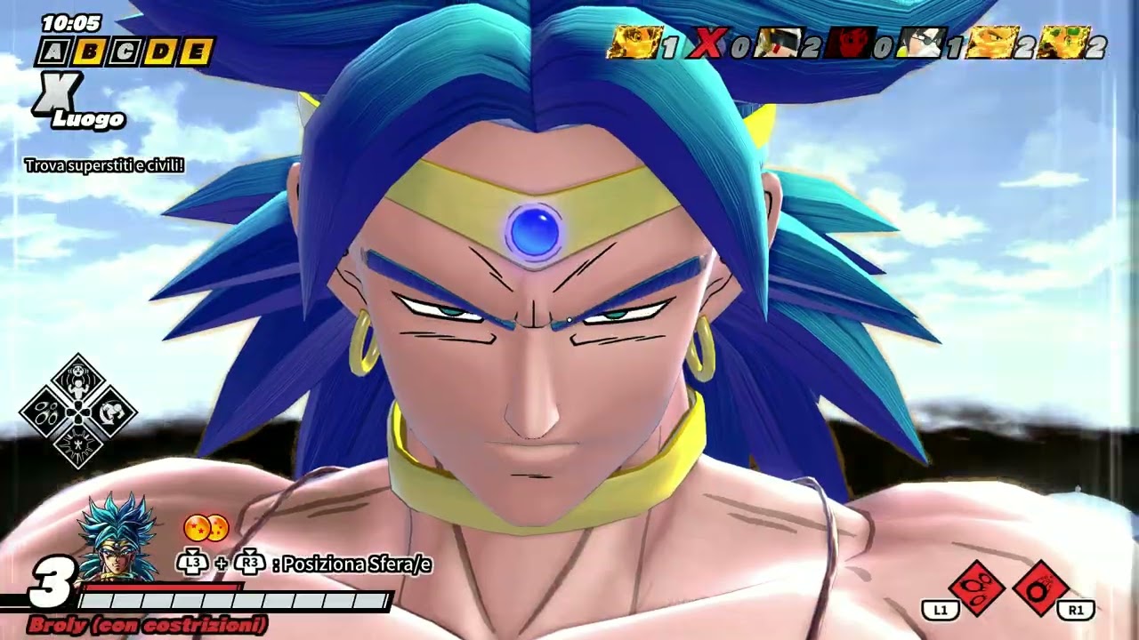 DRAGON BALL THE BREAKERS: Chill game with Broly (Z)