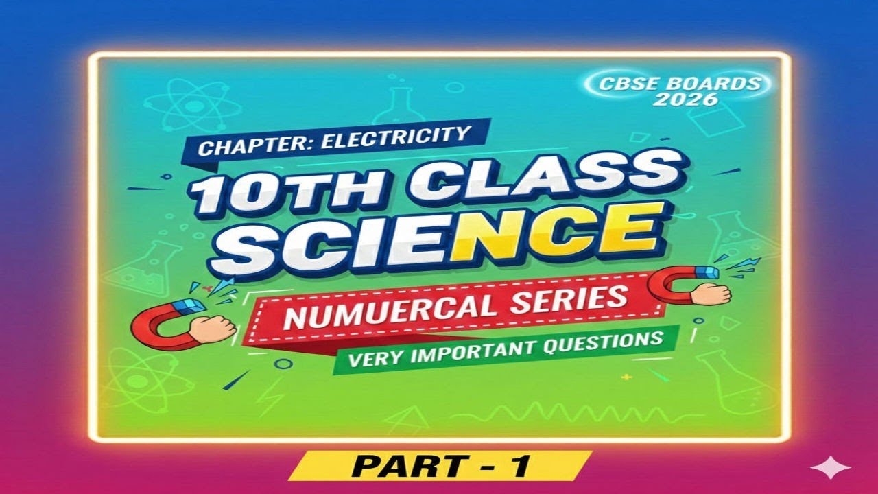 10th,IMPORTANT QUESTION ,CBSE Boards, ELECTRICITY, 2026