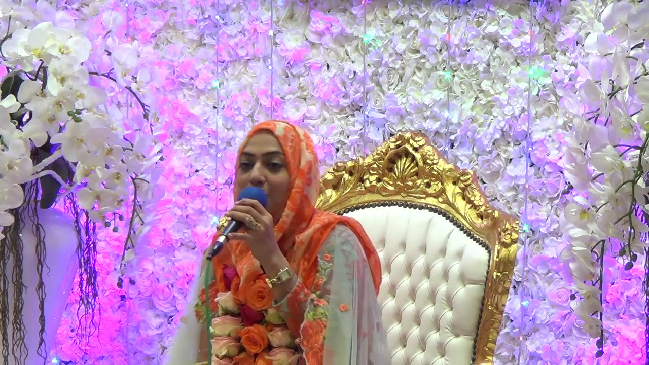 Javeria Saleem -  Europ tour 2018-  Bhar Do Jholi Meri Ya Mohammad.