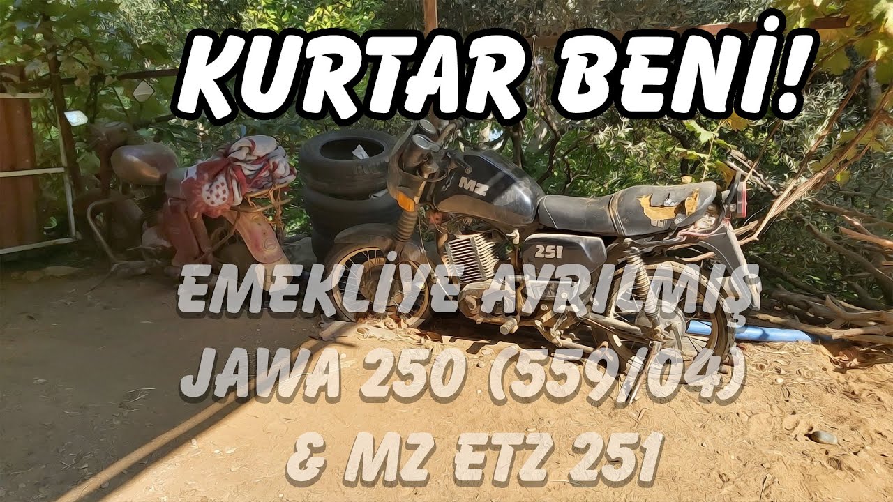 Samanlıktaki Jawa ve MZ! M&uuml;şteri oldum, peki, alabilecek miyim? 1080P60 KALİTE