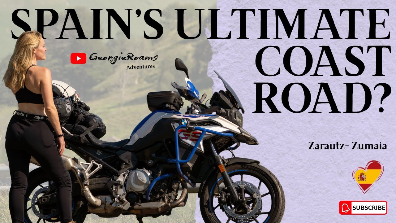 The Most Beautiful Coast Road in Spain? N-634 on a BMW F750GS