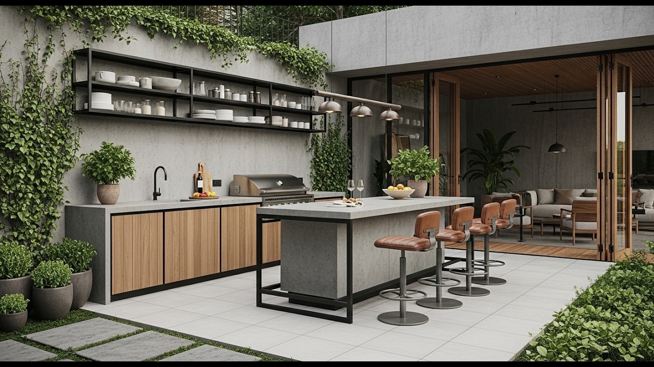 Creating Your Outdoor Kitchen That Feels Grounded and Comfortable