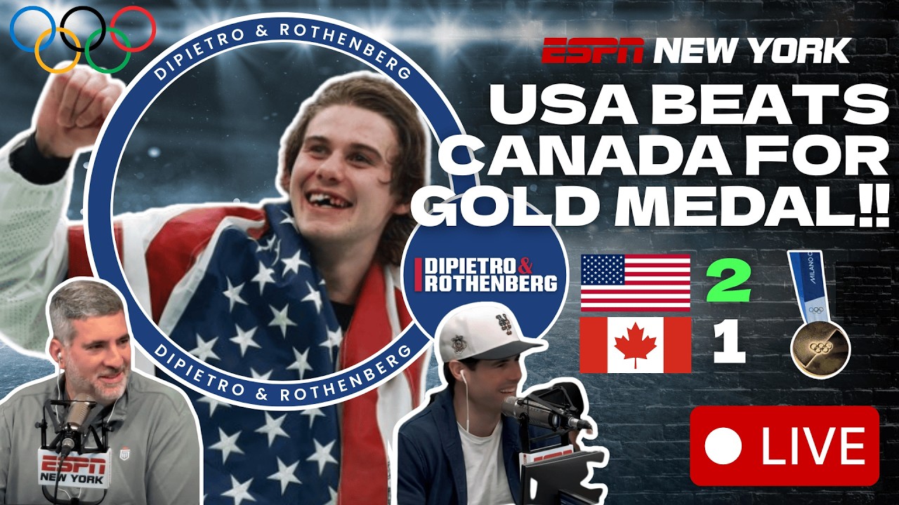 USA Beats Canada For GOLD! | New York Baseball Storylines | DiPietro & Rothenberg | 2/23/26