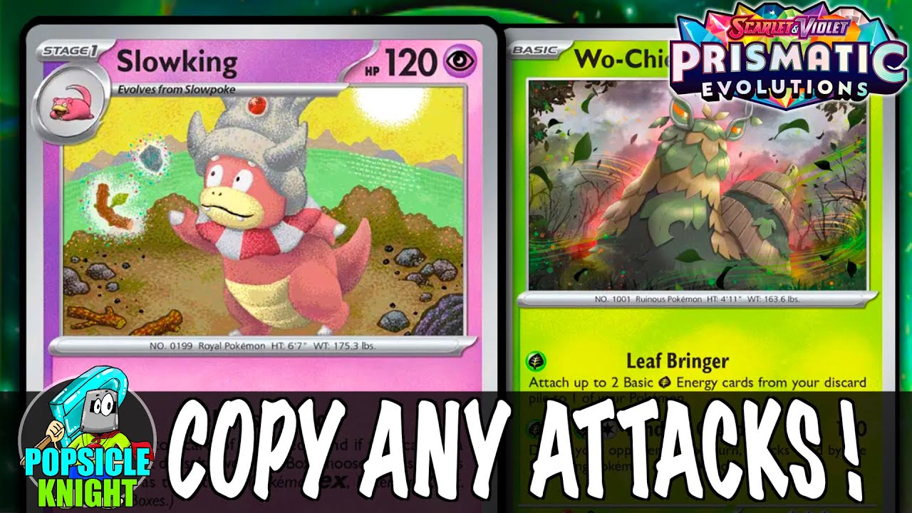 SLOWKING - Part 2 : Disruption Move Set ! Post-Rotation List ! PTCGL Gameplay (PRISMATIC EVOLUTIONS)