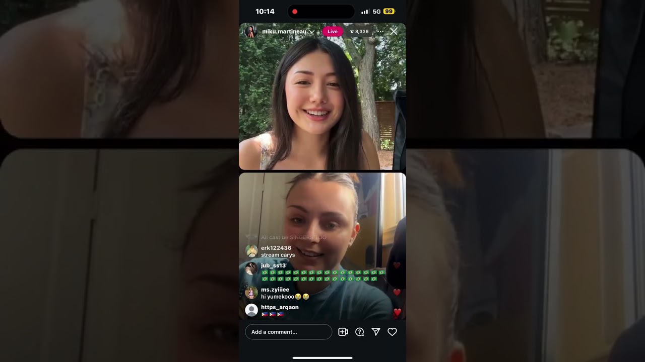 Miku Martineau & Aviva Mongillo Instagram Live [06/25/2025 - 10:00A.M. PDT]