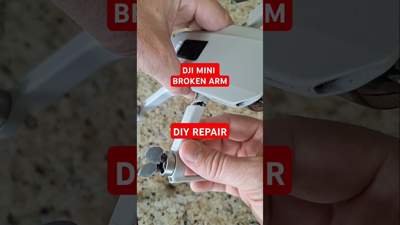 HOW TO FIX A BROKEN DRONE With Epoxy