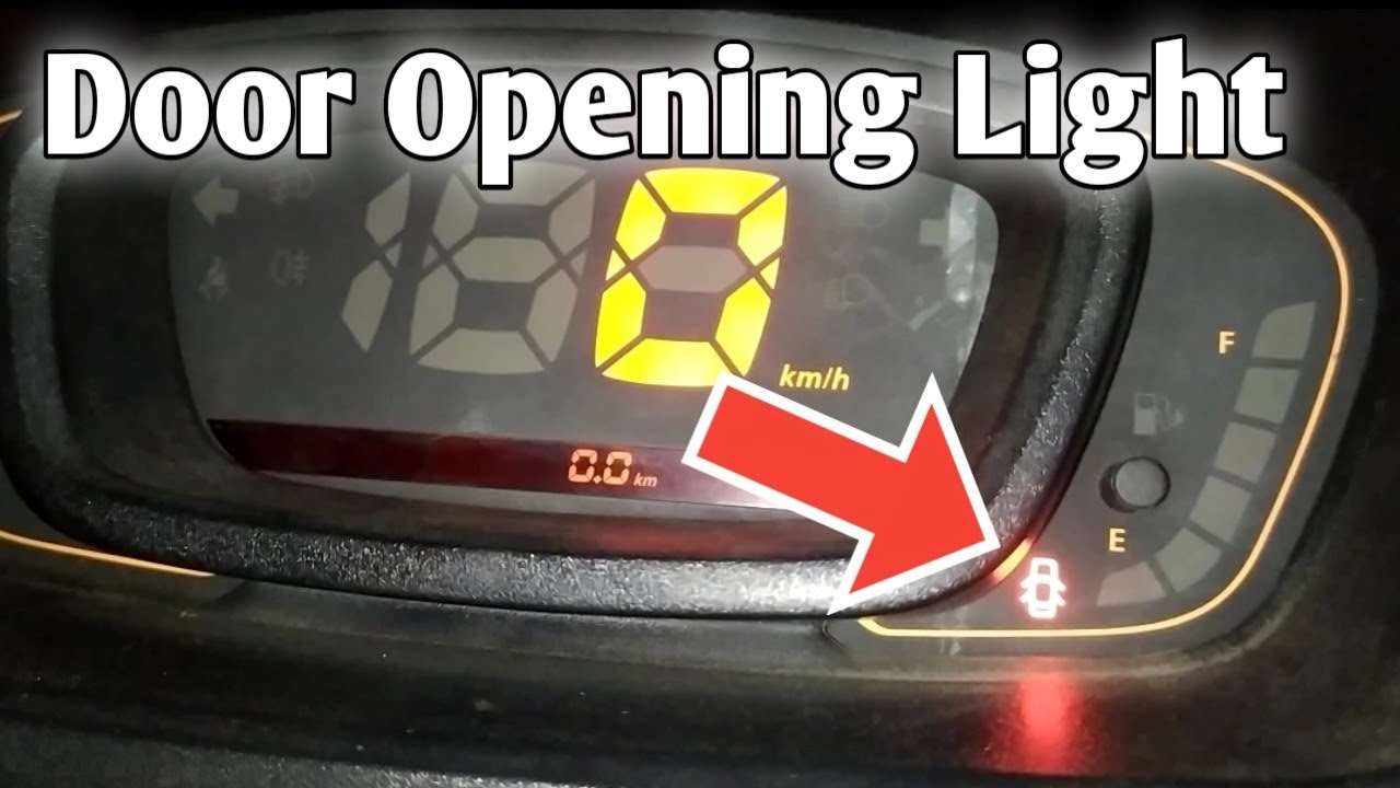Door Open Light Activation in Renault Kwid. How to activate Car Door Open Light In Renault Kwid.