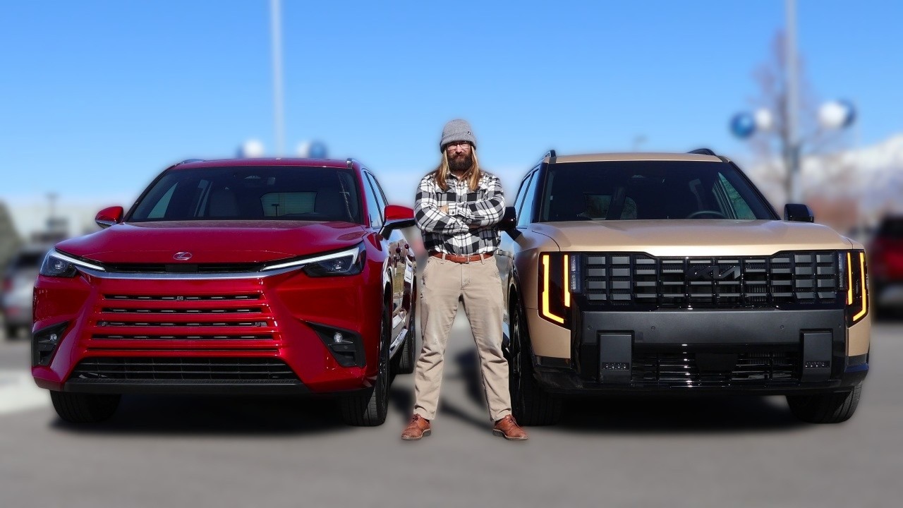 Можно ли вообще конкурировать с Lexus? //Kia Telluride 2027 года против Lexus TX 2026 года//