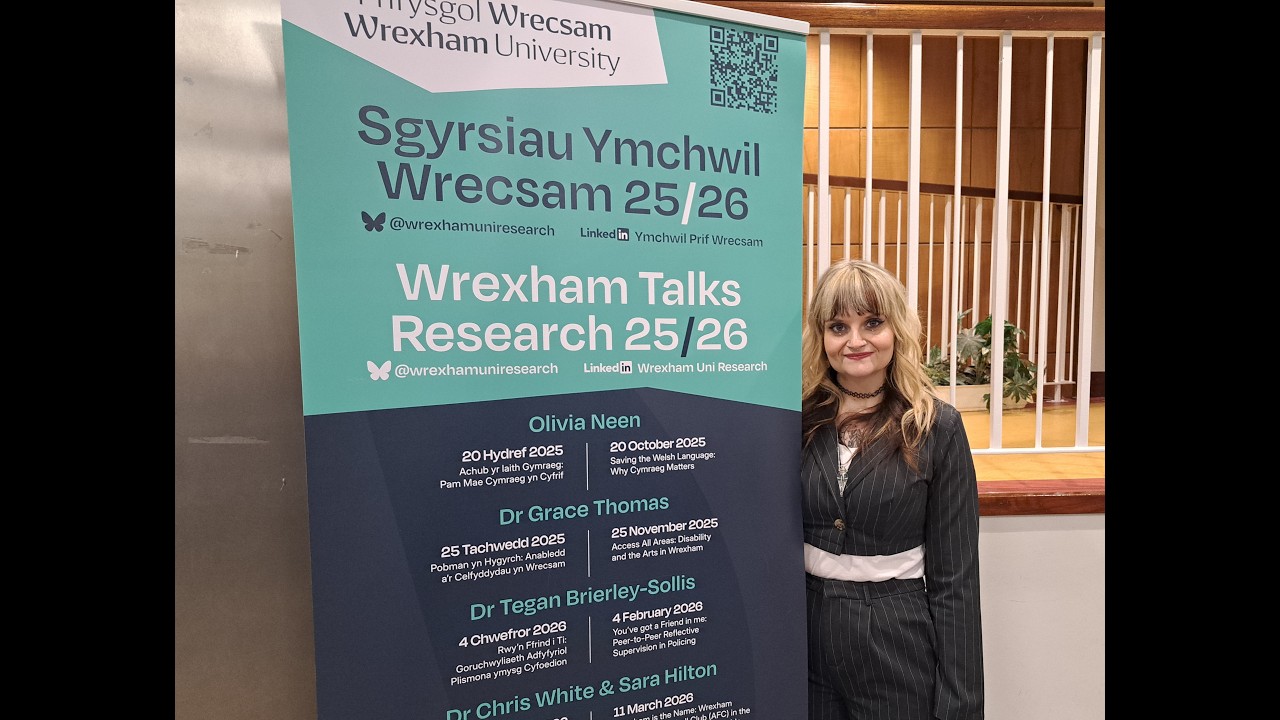 Wrexham Talks Research, Dr Tegan Brierley-Sollis, Feb 2026 | You got a friend in me