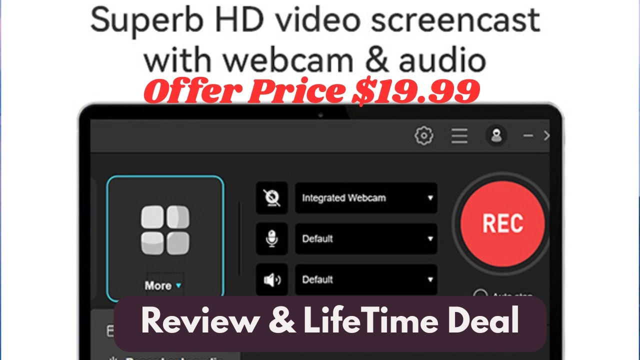 Record & Edit Your Screen | Screen Grabber Pro Lifetime Deal
