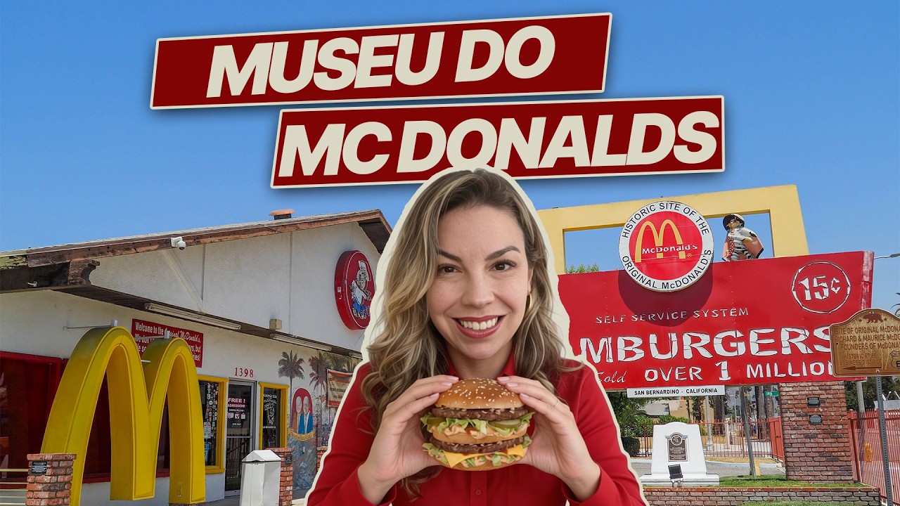 San Bernardino | Conhecendo o Museu do Mc Donalds | Taty Por Ai
