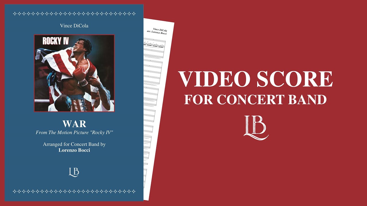 War (from Rocky IV) - arranged by Lorenzo Bocci