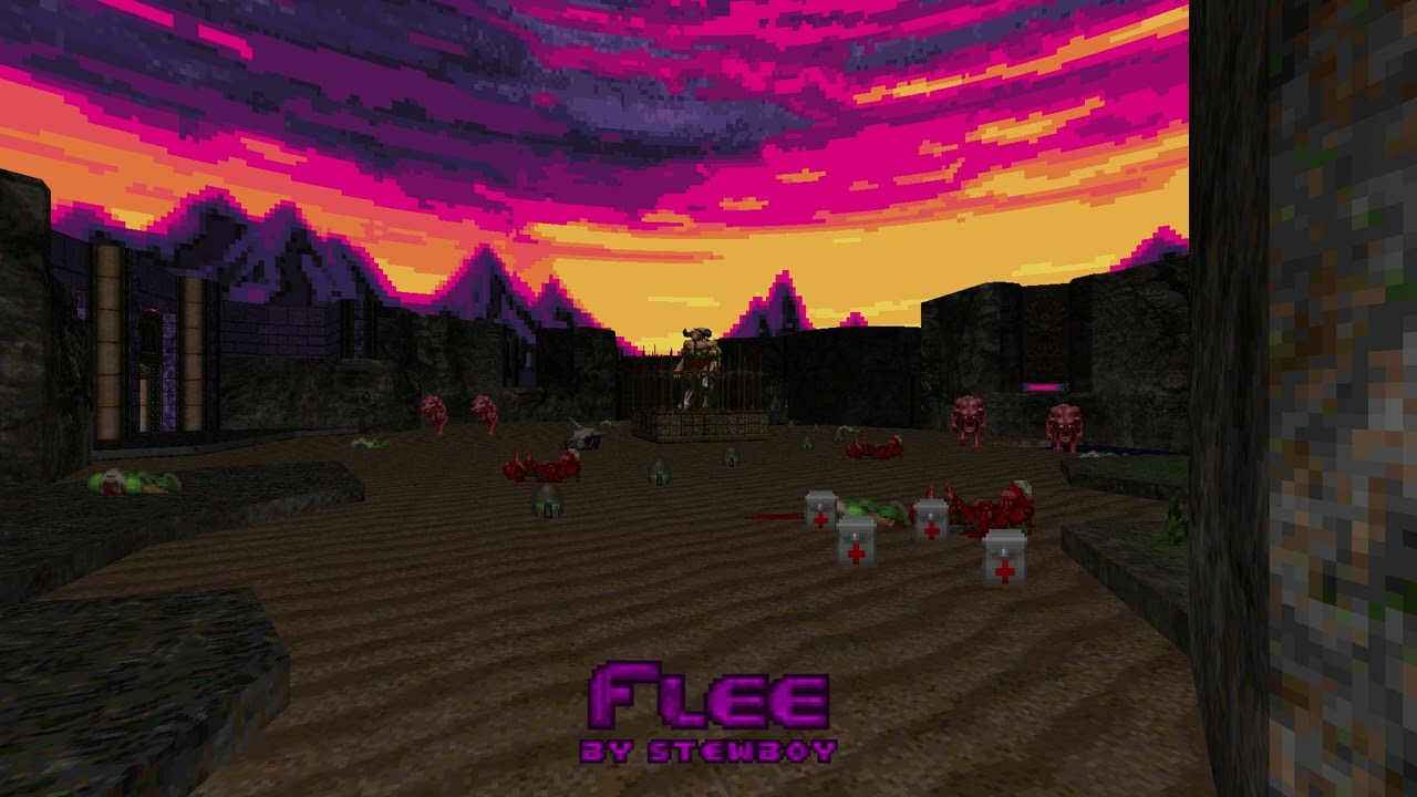 Flee - Ancient Aliens OST - map01 [Custom Doom Music]