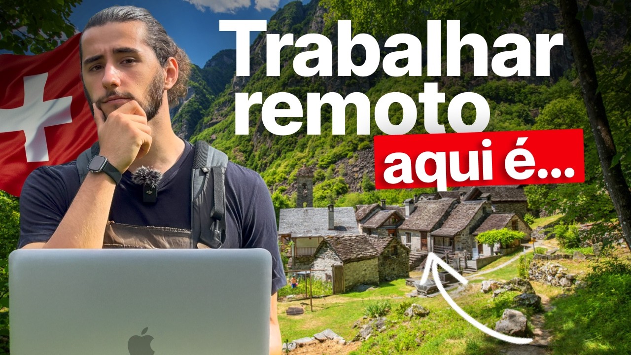 Trabalhar remoto na Su&iacute;&ccedil;a: o MELHOR lugar para ti?