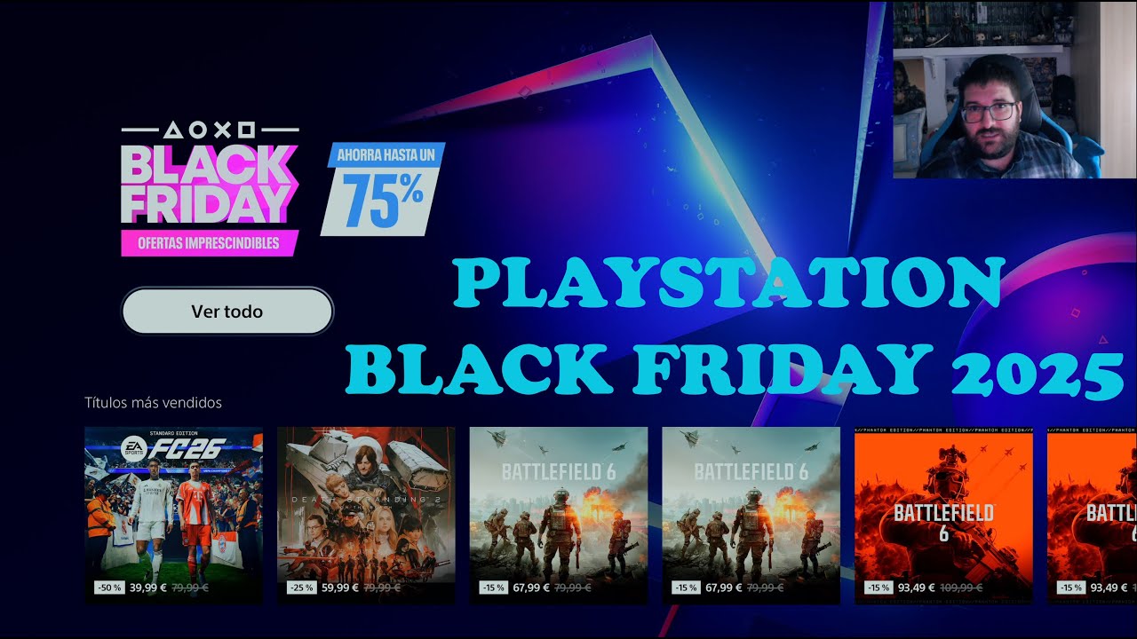 OFERTAS PLAYSTATION BLACK FRIDAY  2025