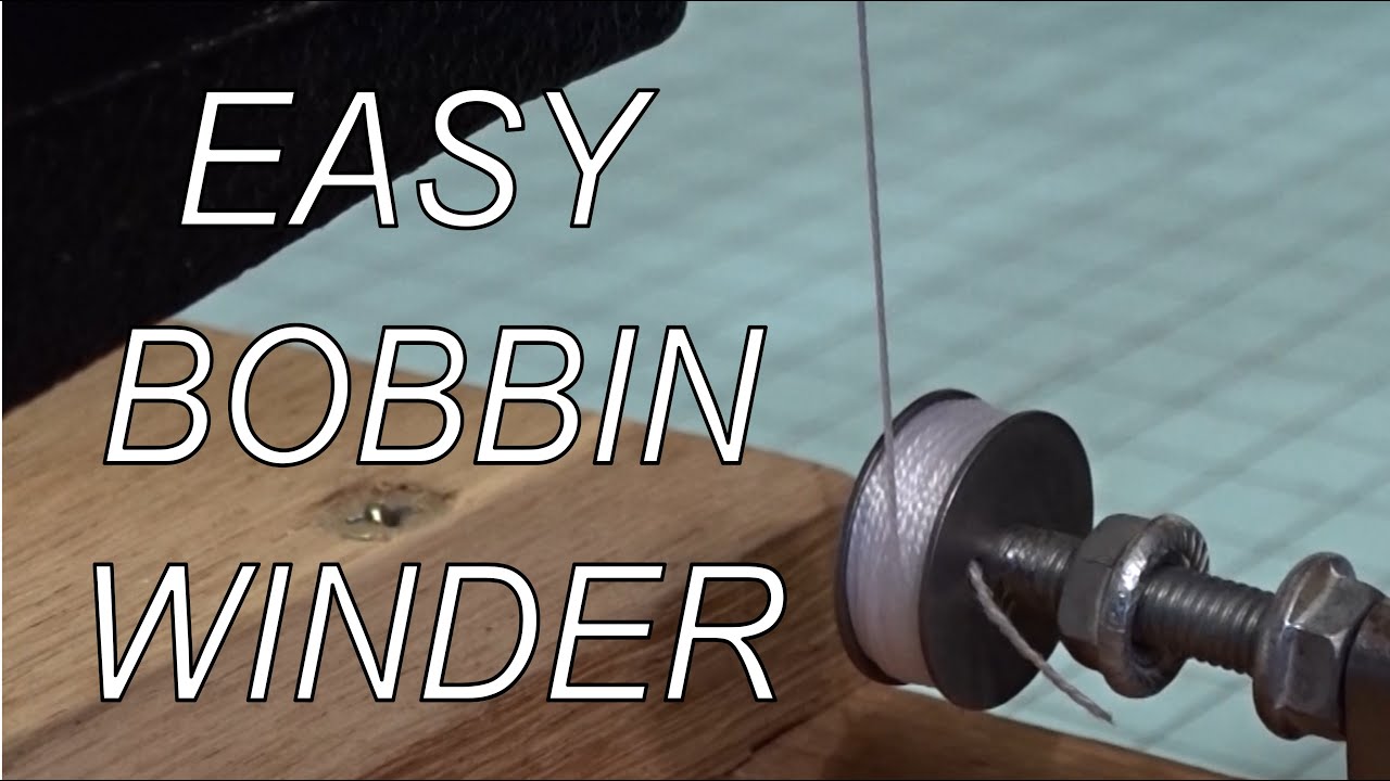 DIY Bobbin Winder for China Shoepatcher: Leatherworking on a Budget