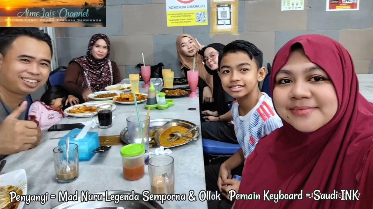 Lagu Bajau Magsambag Nostalgia Mad Nuru & Ollok Pemain Keyboard Saudi INK. 