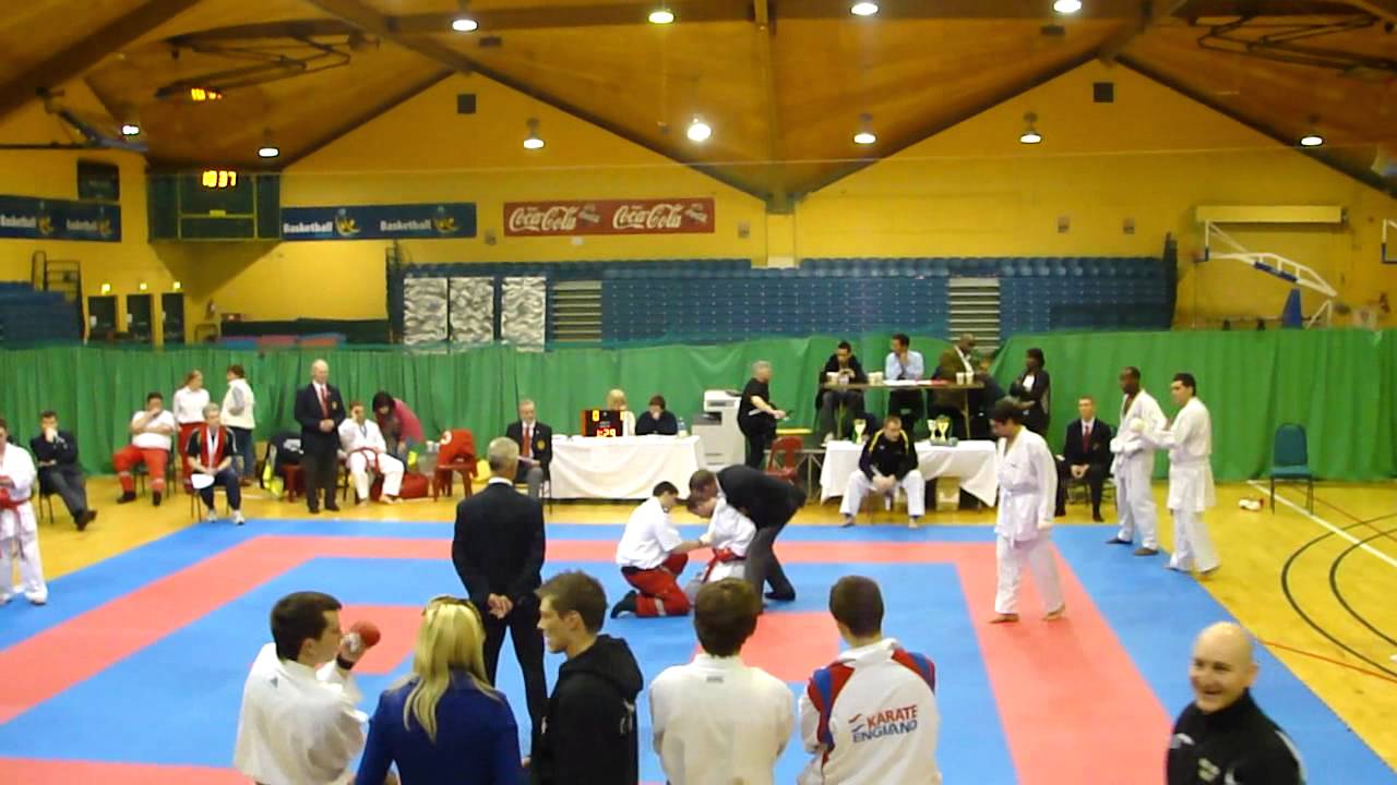 massimo reale karat&eacute; IRISH CUP 2011 WUKF with the KO