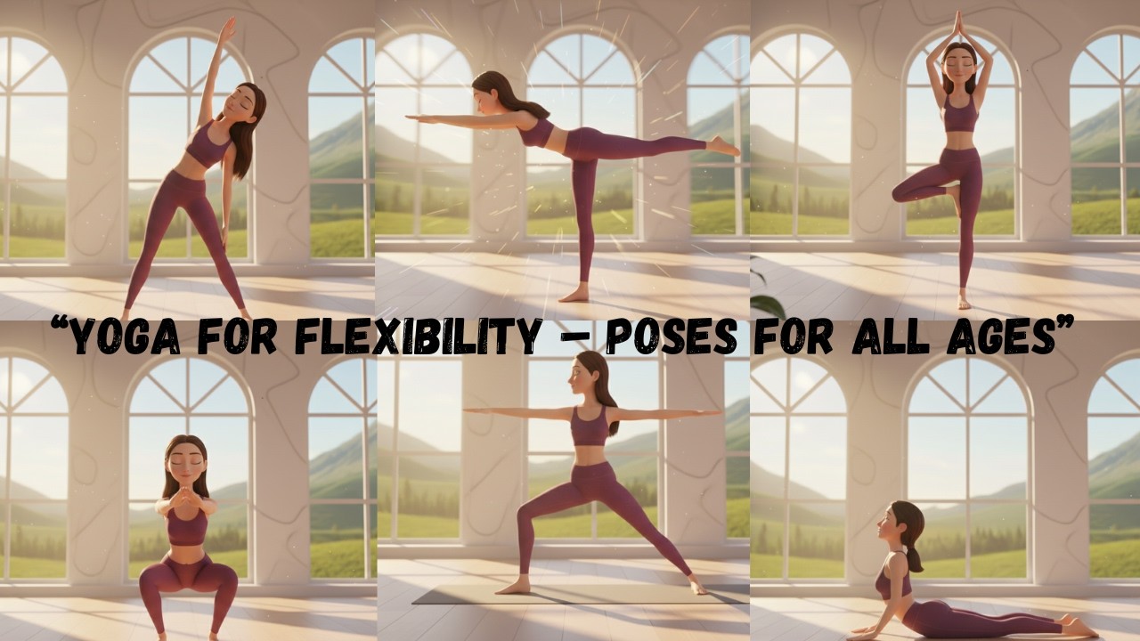 10-Minute Yoga for Flexibility & Body Toning | All Ages Music Yoga