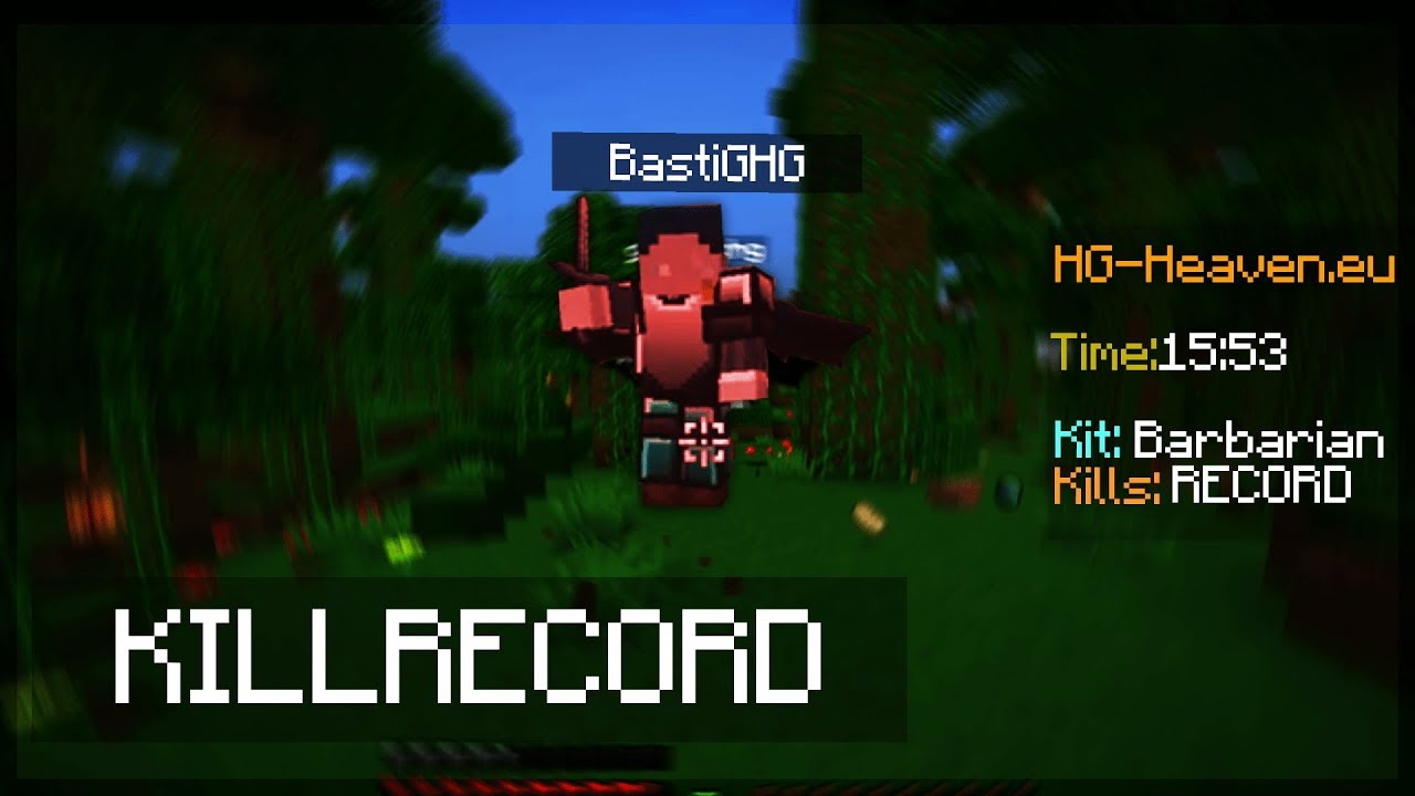 HG KILLRECORD (Server Record)