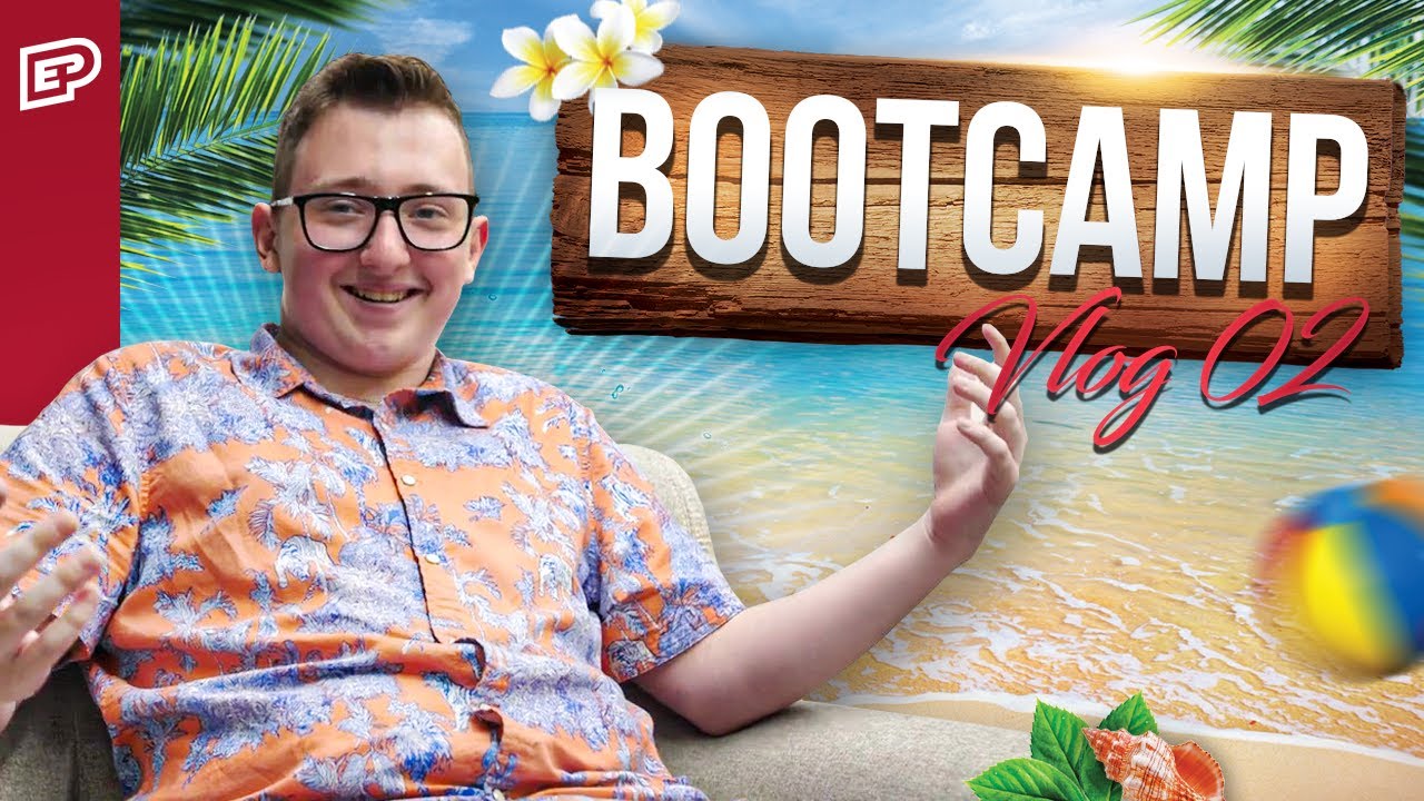 Poflexil Minny havajskou košili?! | Valorant Bootcamp Vlog #02