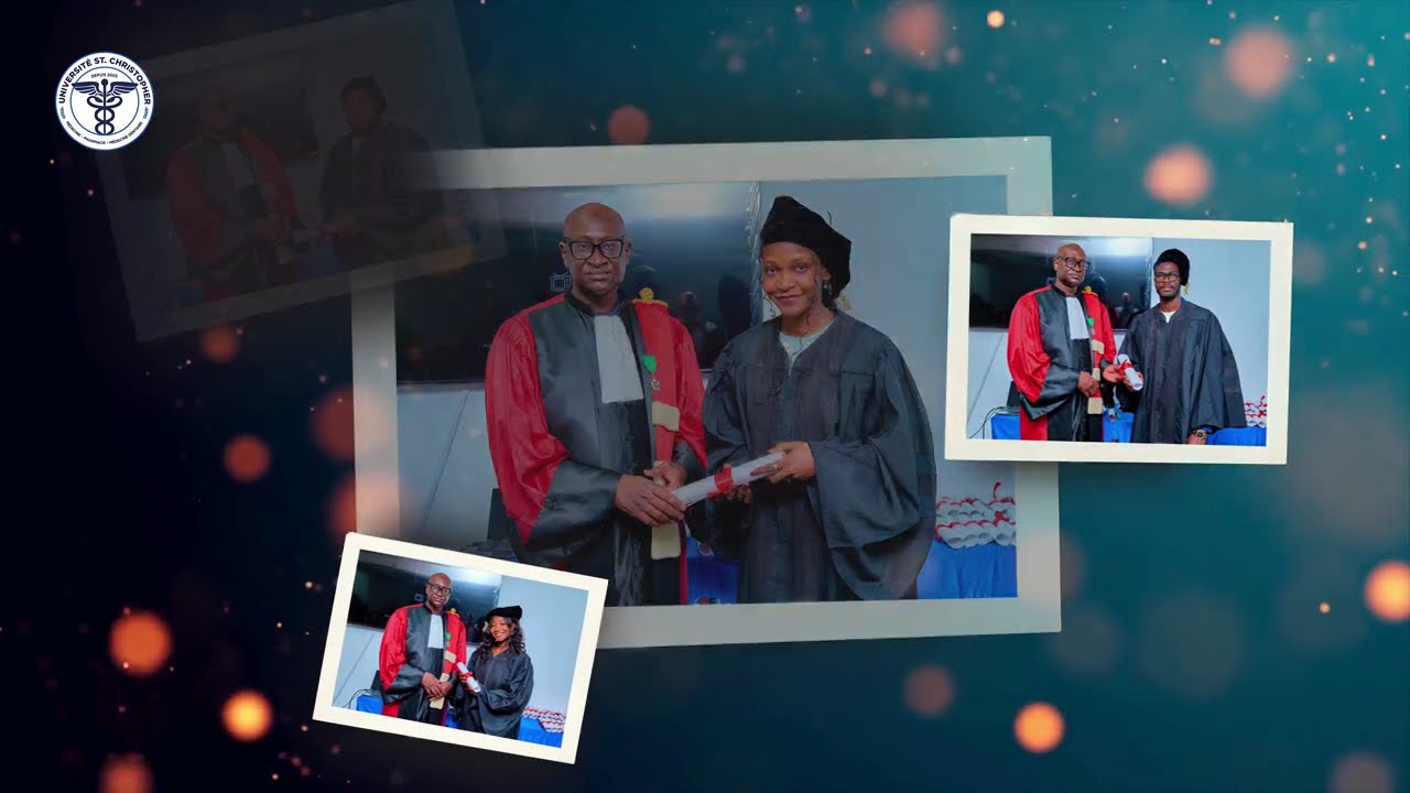𝐔𝐧𝐢𝐯𝐞𝐫𝐬𝐢𝐭𝐞́ 𝐒𝐭. 𝐂𝐡𝐫𝐢𝐬𝐭𝐨𝐩𝐡𝐞𝐫  c&eacute;l&egrave;bre la r&eacute;ussite de ses dipl&ocirc;m&eacute;s.
