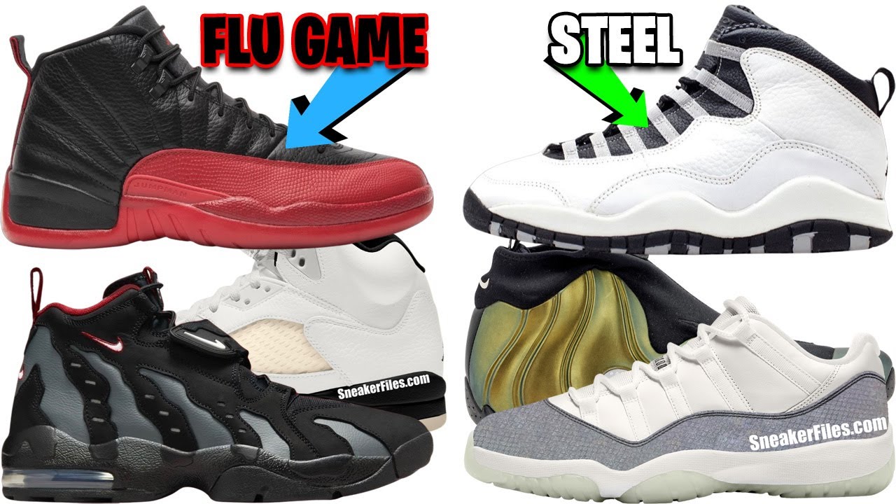 AIR JORDAN 12 FLU GAME 2025, JORDAN 10 STEEL, AJ 11 LOW YEAR OF THE SNAKE, DT MAX 96 FALCONS + MORE