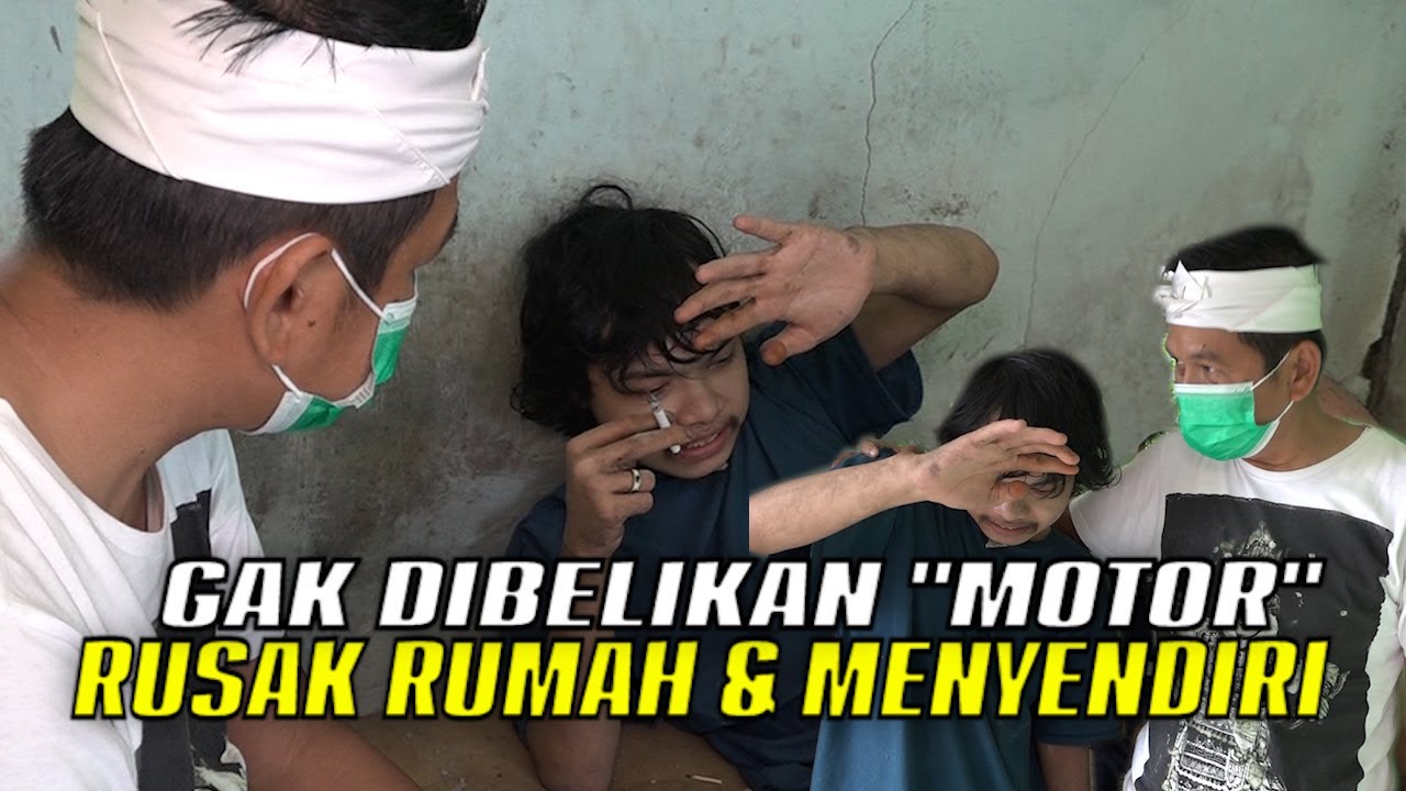 MINTA DIBELIKAN MOTOR NINJA TAK DIPENUHI-PANJI ALAMI GANGGUAN JIWA SERING MENGAMUK DAN RUSAK RUMAH