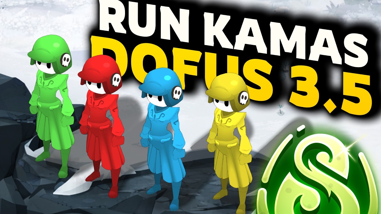 La NOUVELLE RUN KAMAS de DOFUS (Stuffs, Team, XP...)
