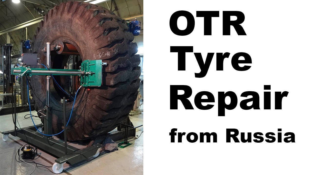 Inexpensive OTR Tyre Repair vulcanising machine from Russia
